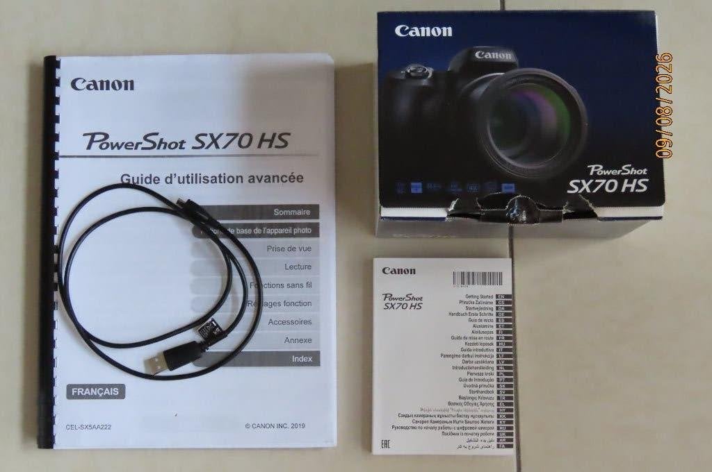 appareil photo Canon SX70HS Powershot ( bridge ), Audio, Tv en Foto, Fotocamera's Digitaal, Ophalen, Canon, Nieuw, 20 megapixels