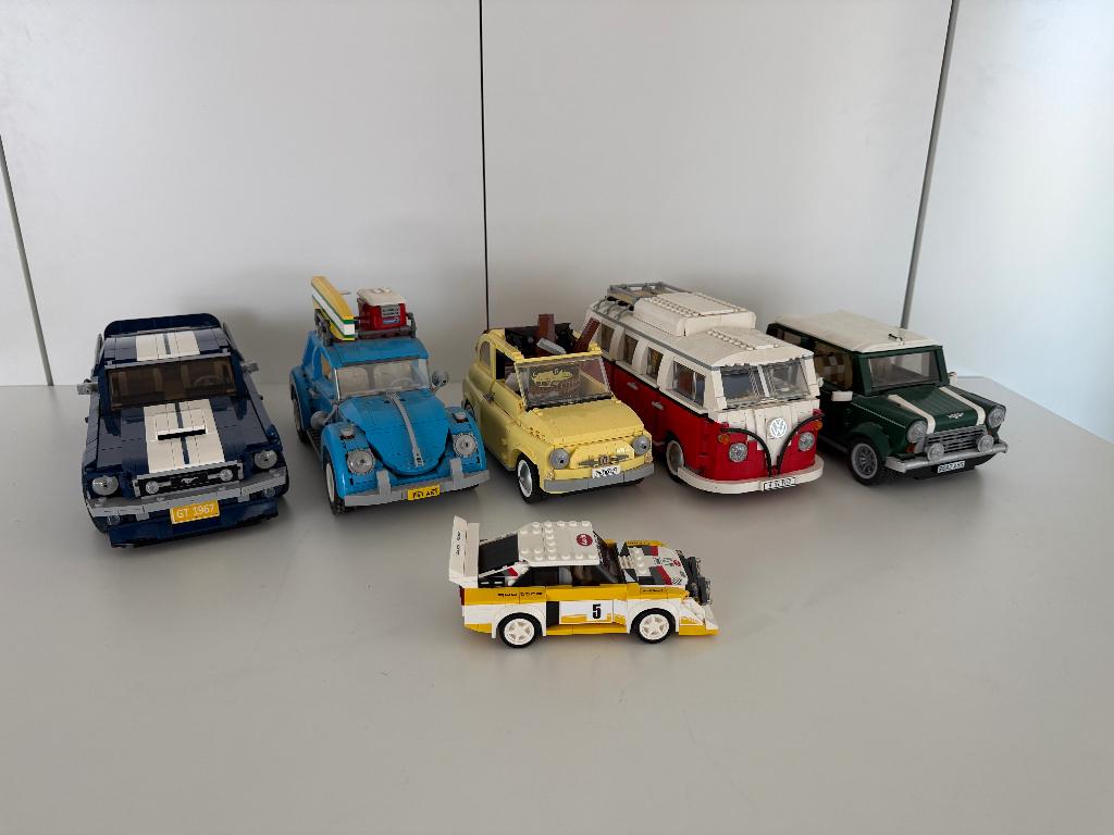 LEGO Auto Sets gebruikt (Pakket), Pièces supplémentaires incluses, Lego, Ensemble complet, Enlèvement