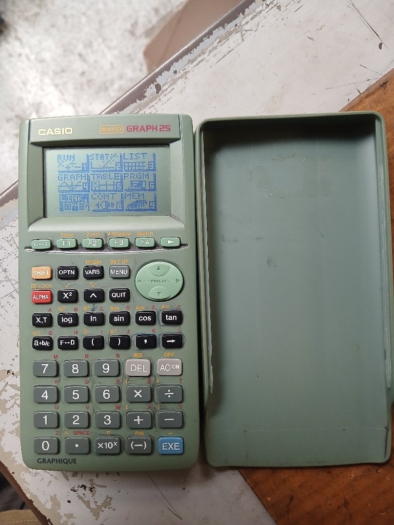Calculatrice Casio Graph 25  24KO, Ophalen, Gebruikt