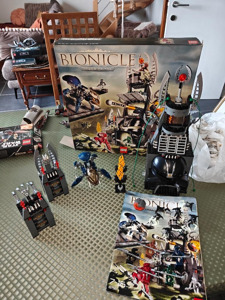 Tour bionique de Toa 8758, Bionicle, Enlèvement ou Envoi, Lego, Ensemble complet