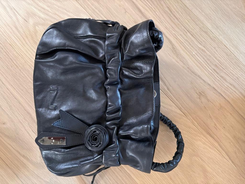 Handtas NATHAN, Ophalen, Zo goed als nieuw, Blauw, Handtas