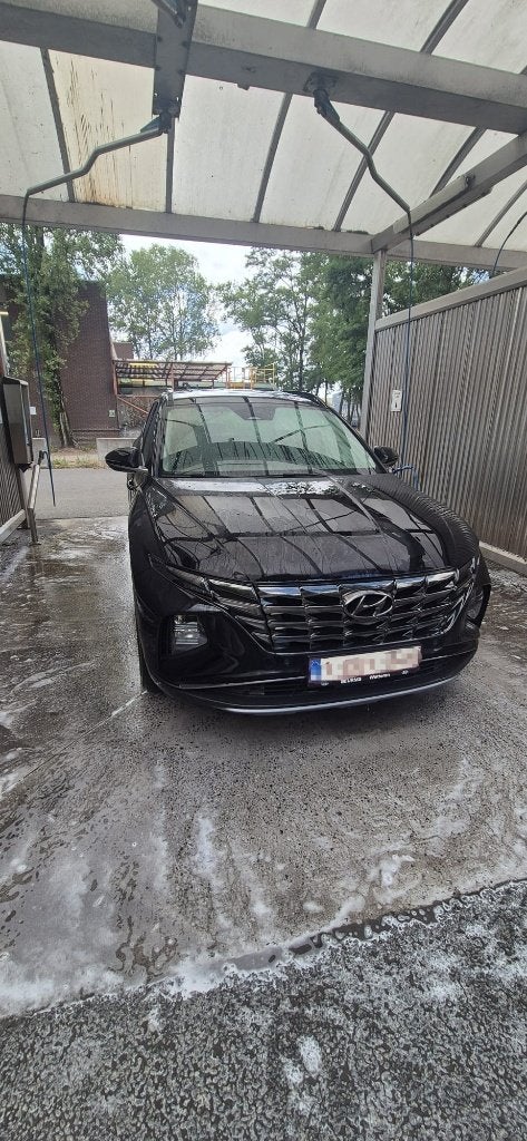 Hyundai Tucson, Auto's, Hyundai, Dealer onderhouden, 230 kW, Zwart, Leder