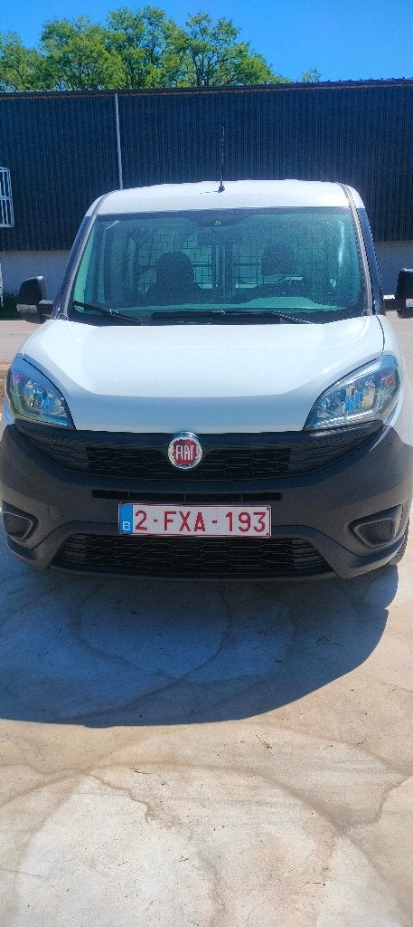 Fiat Doblo lichte vracht, Auto's, Fiat, Voorwielaandrijving, Stof, Wit, Handgeschakeld