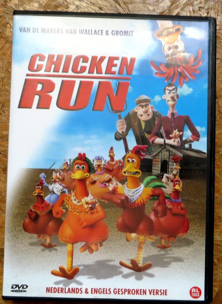 DVD - CHICKEN RUN (WALLACE & GROMIT), Europees, Verzenden, Alle leeftijden, Overige typen