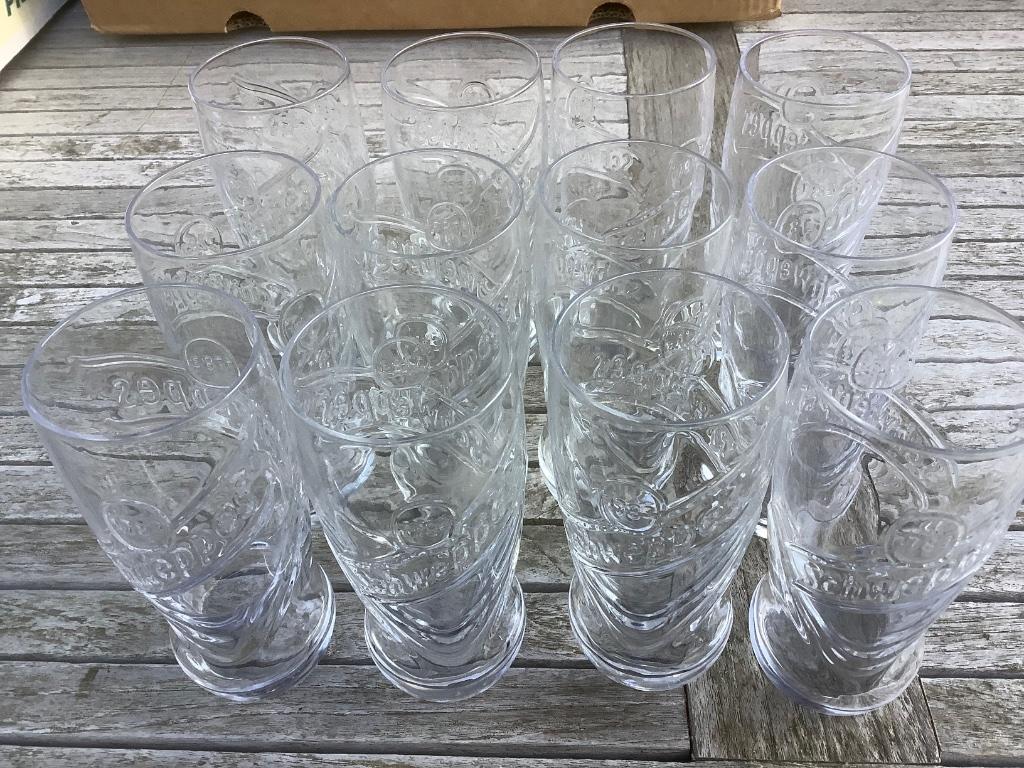 drinkglazen van schweppes, Verzamelen, Ophalen of Verzenden, Nieuw