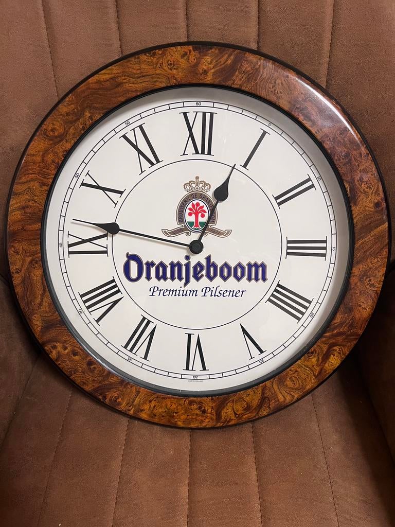 Klok Oranjeboom, Verzamelen, Biermerken, Ophalen of Verzenden, Zo goed als nieuw, Oranjeboom