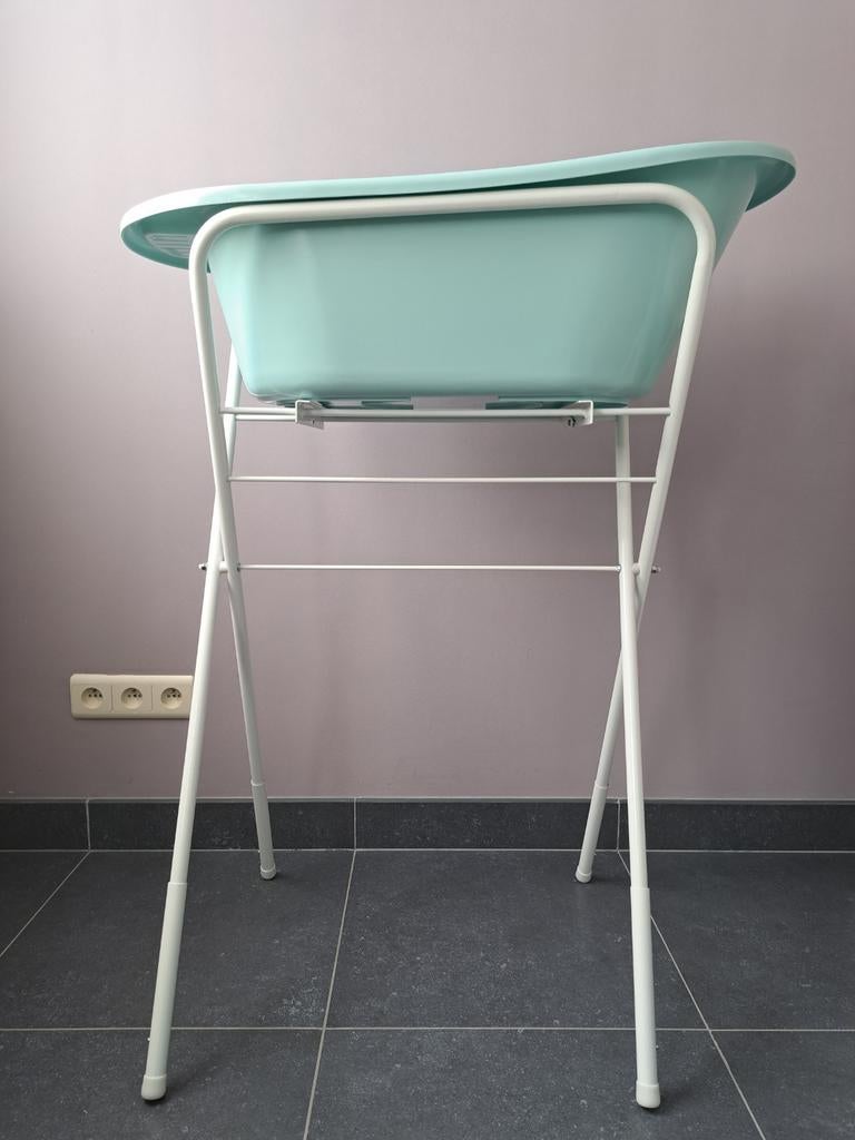 Babybadje bebe-jou, kleur mintgroen, Kinderen en Baby's, Ophalen, Zo goed als nieuw, Badje, Bébé-jou