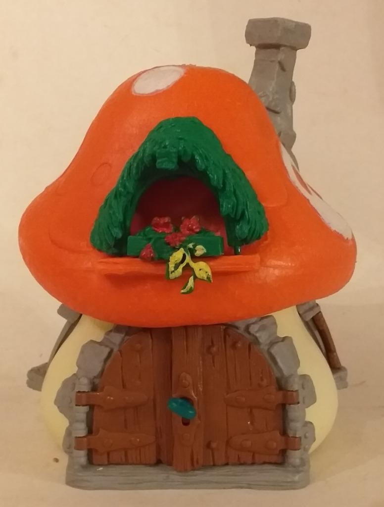 Smurfenhuis jaren 80, Schleich west-Germany, Verzamelen, Ophalen of Verzenden
