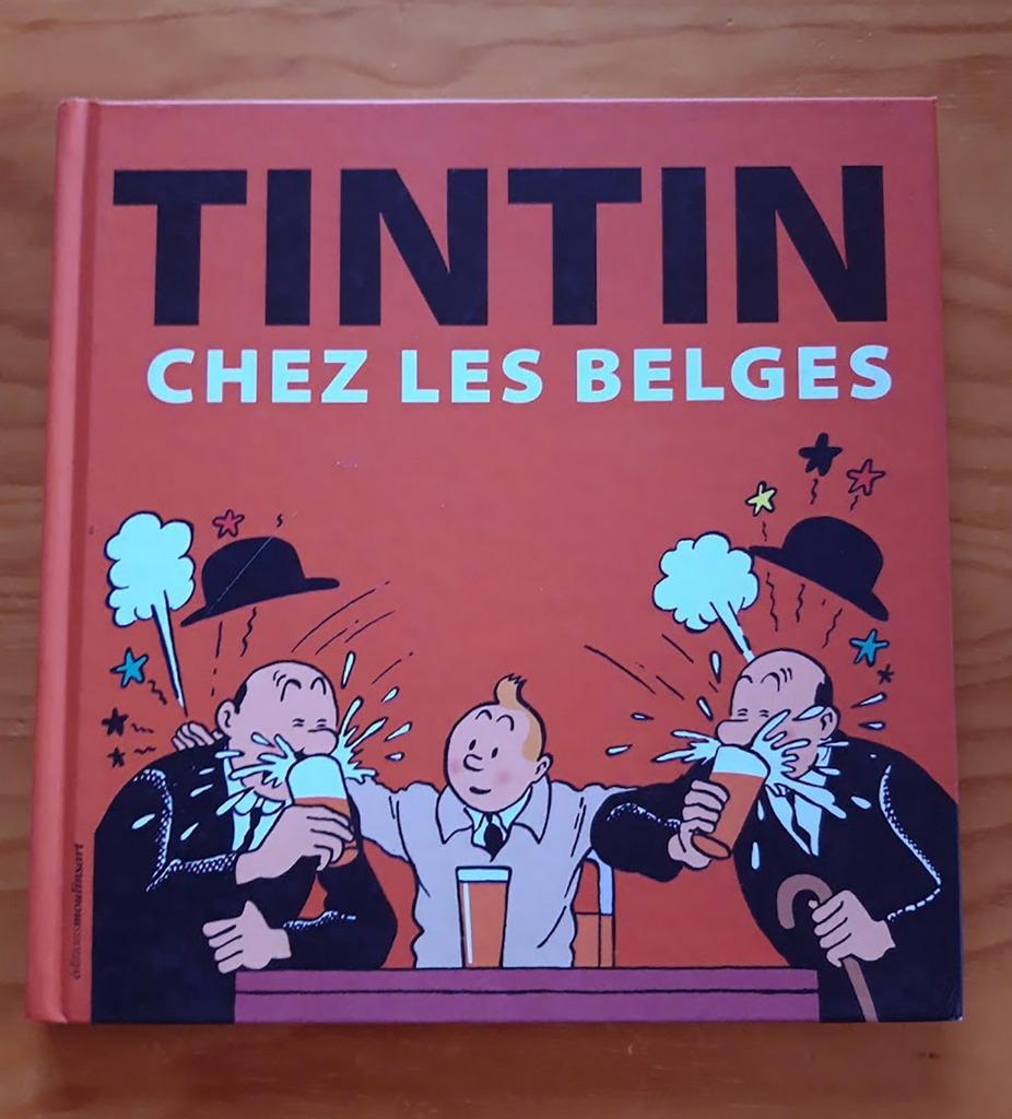 'Tintin chez les Belges' - oeuvre sur la Belgitude de Tintin, Livres, Neuf, Daniel Couvreur, Une BD, Envoi