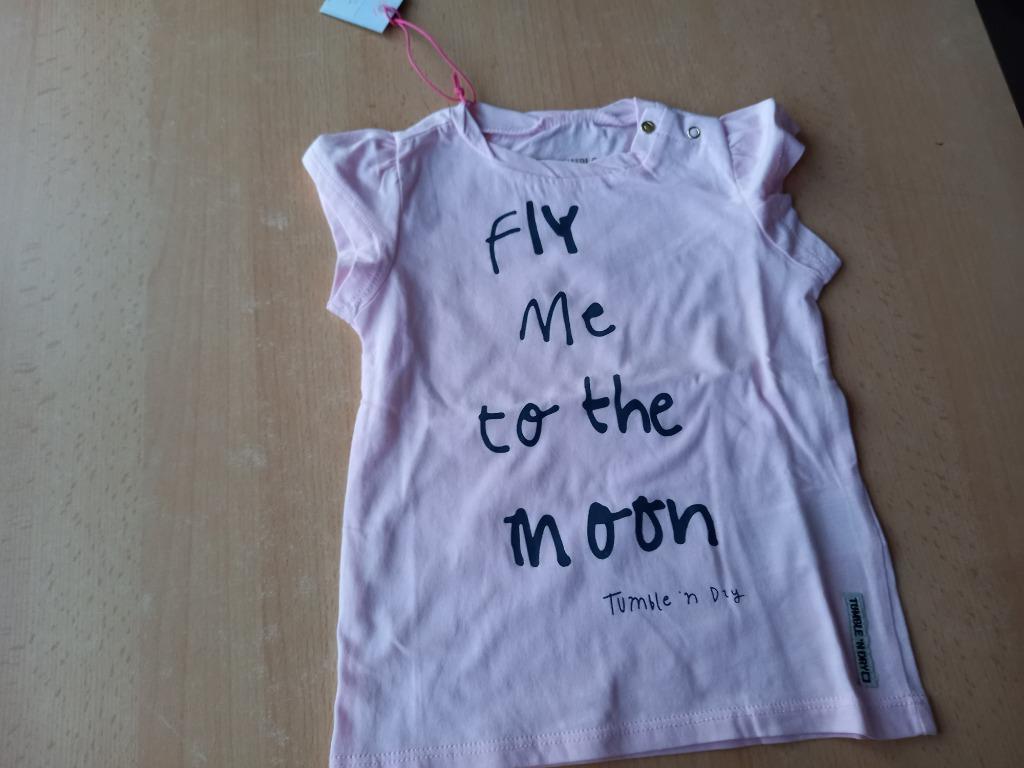 NIEUW t-shirt tumble 'n Dry maat 80 meisje, Tumble 'n Dry, Meisje, Nieuw, Ophalen of Verzenden