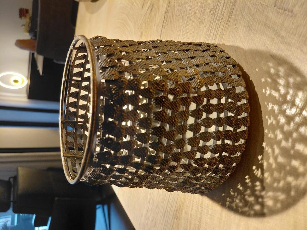 Metalen kaars/theelichthouder., Enlèvement, Comme neuf, Bougie