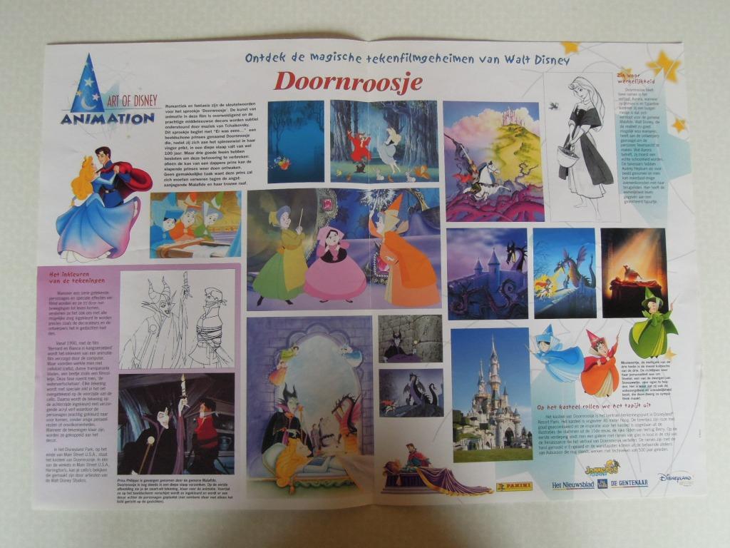 Verzameling sprookje Doornroosje Panini Disneyland Jommekesk, Ophalen of Verzenden, Gelezen, Het Nieuwsblad