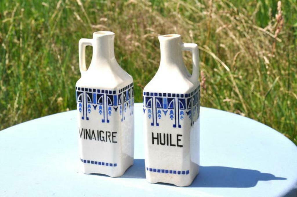 §huilier et vinaigrier en faience, Enlèvement ou Envoi