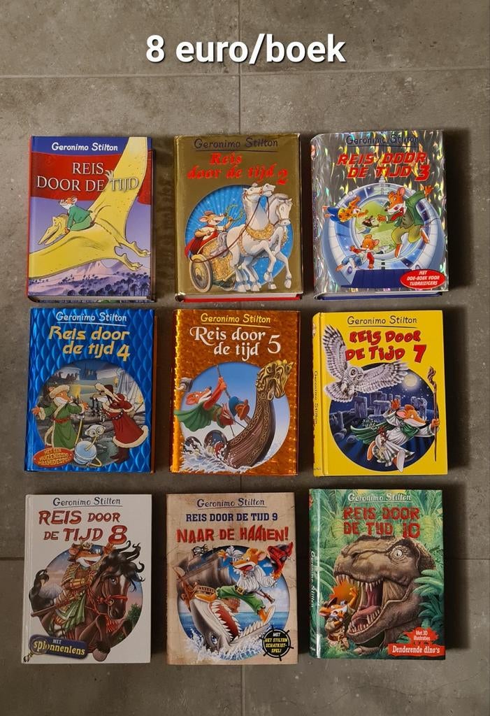 Boeken Geronimo en Thea Stilton, Boeken, Kinderboeken | Jeugd | 10 tot 12 jaar, Ophalen