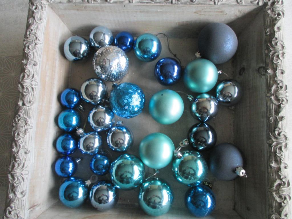 kerst blauw, Ophalen of Verzenden, Nieuw