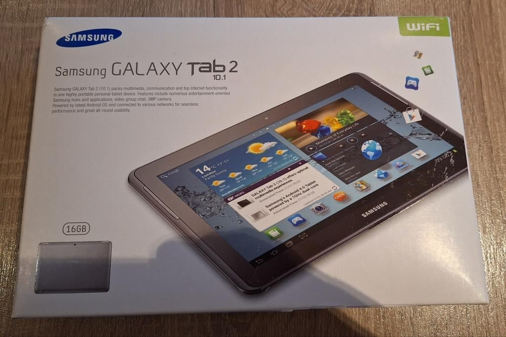Samsung galaxy tab 2 + toetsenbord, Computers en Software, Android Tablets, Ophalen, Gebruikt