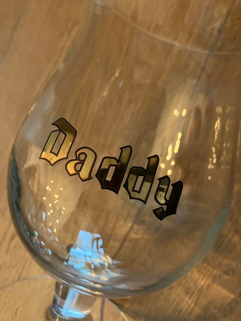 Duvel glas ‘DADDY’, Verzamelen, Ophalen of Verzenden, Zo goed als nieuw