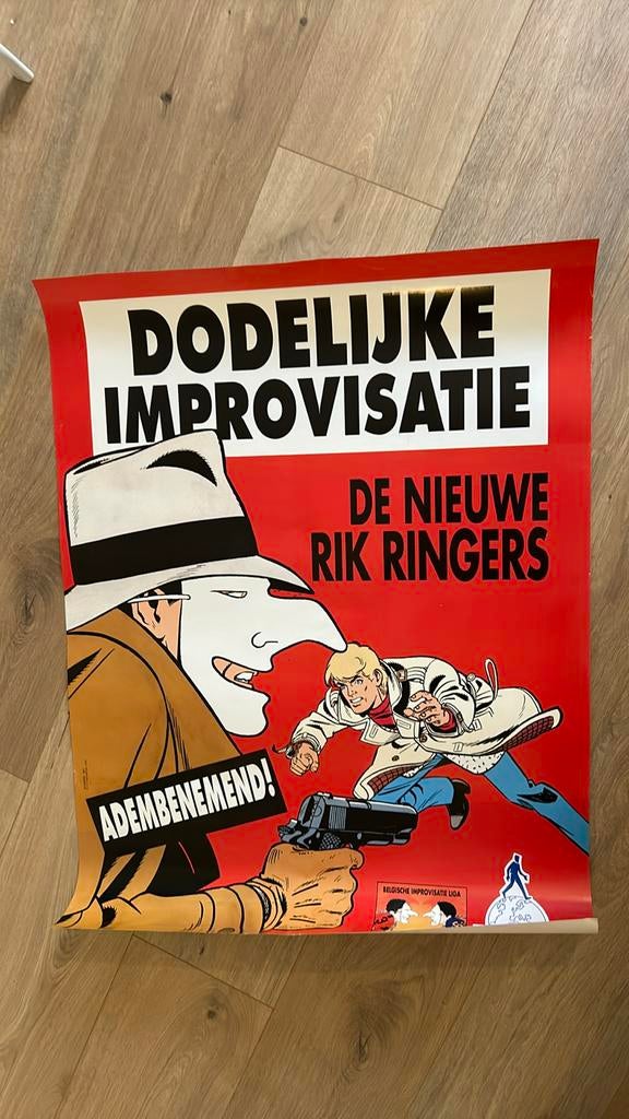 Tibet rik ringers affiche 60x80cm 1994, Verzamelen, Ophalen of Verzenden, Gebruikt