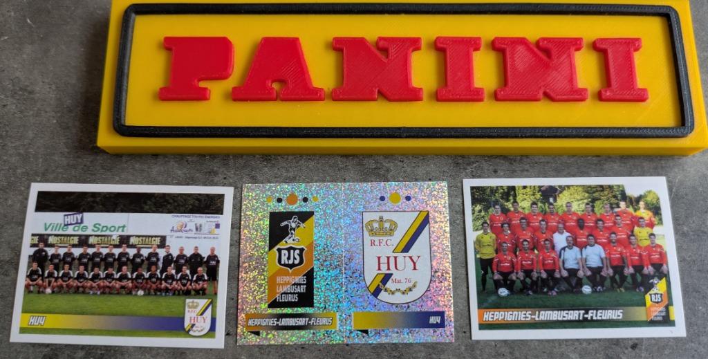 PANINI FOOTBALL 2011 3X STICKERS :537/8/9/540 HEPPIGNIES/HUY, Verzenden, Nieuw