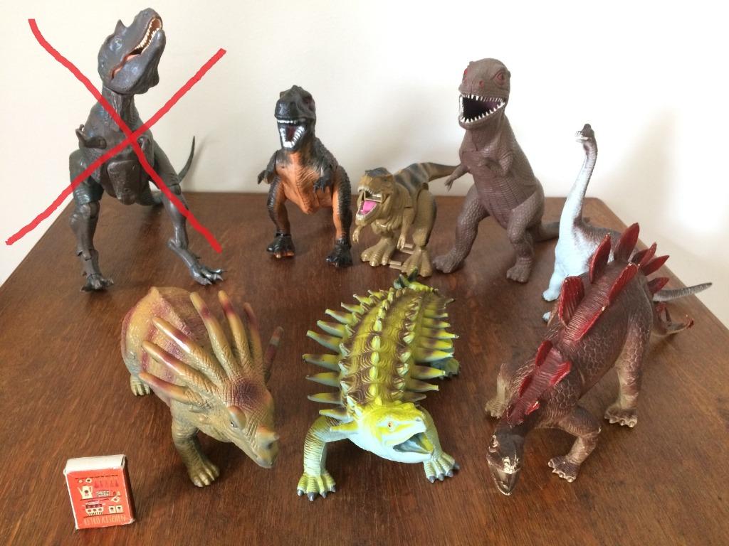 De nombreux dinosaures préhistoire jurassic park dinos grand, Enlèvement ou Envoi, Utilisé, Garçon ou Fille