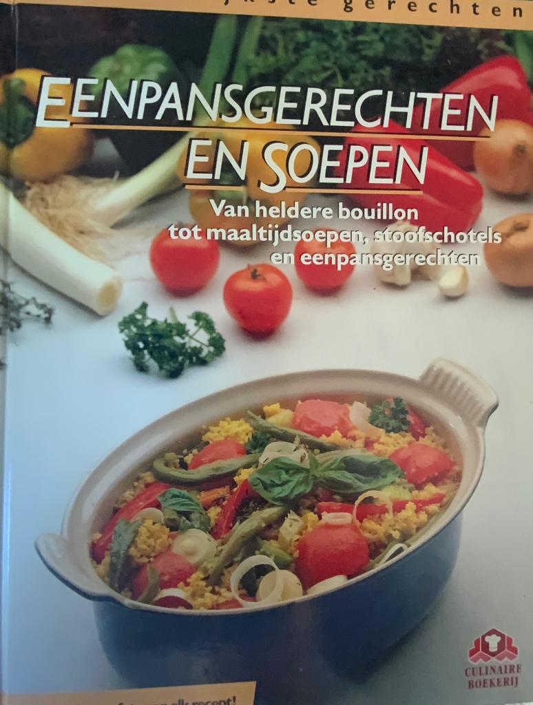 Eenpansgerechten en soepen, Boeken, Ophalen of Verzenden