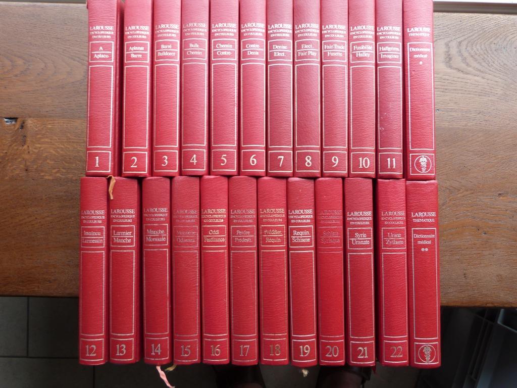 AV, COLLECTION ENCYCLOPEDIE  LAROUSSE, Enlèvement, Comme neuf, Autres éditeurs, Français