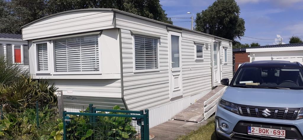 Gezellige sta caravan te huur, Vakantie, Campings, Tv