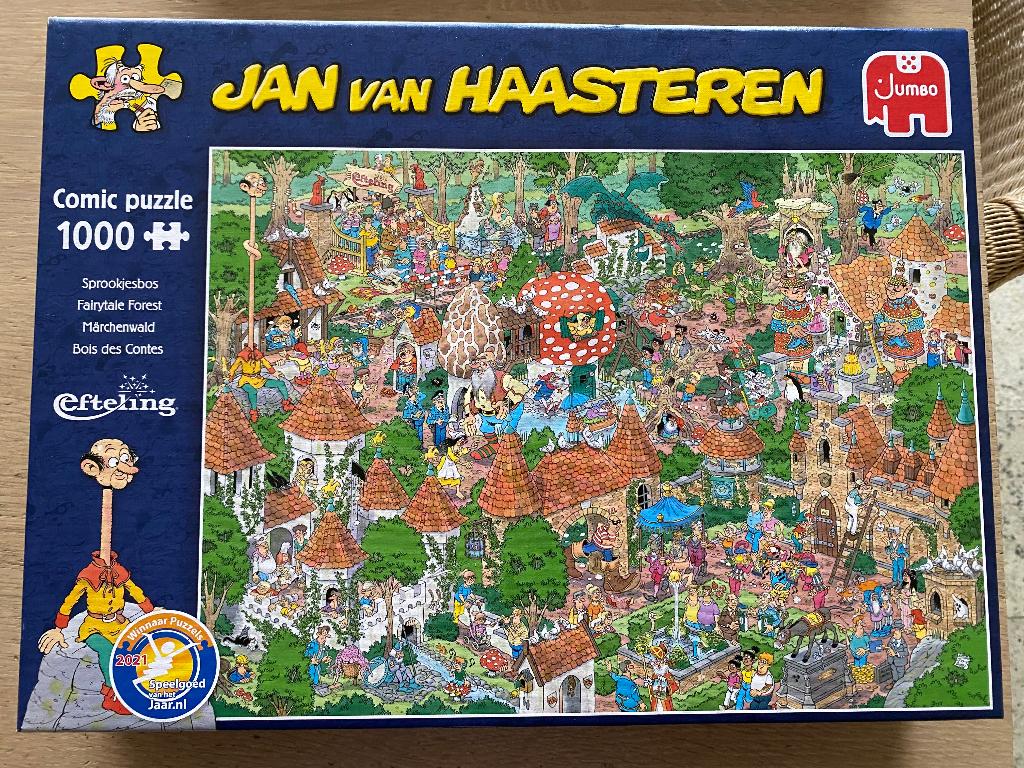 Jan van Haasteren puzzels, Hobby & Loisirs créatifs, Sport cérébral & Puzzles, Comme neuf, Puzzle, 500 à 1500 pièces, Enlèvement ou Envoi