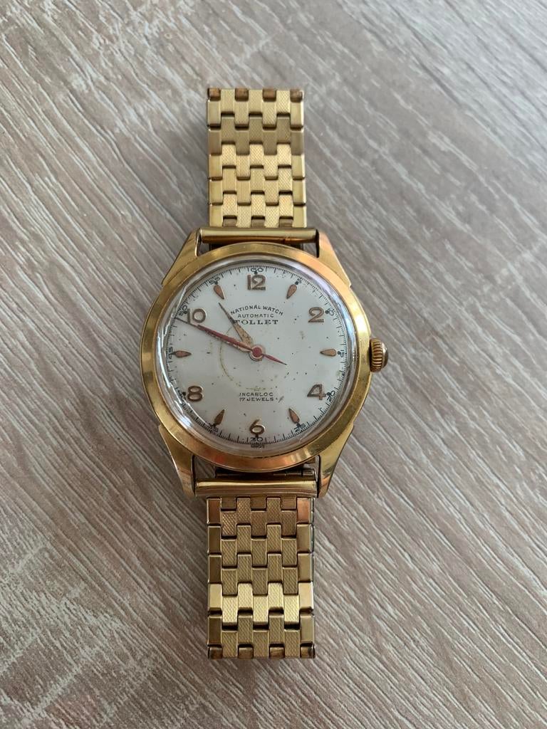 Mechanische horloge Tollet, Enlèvement ou Envoi, Or