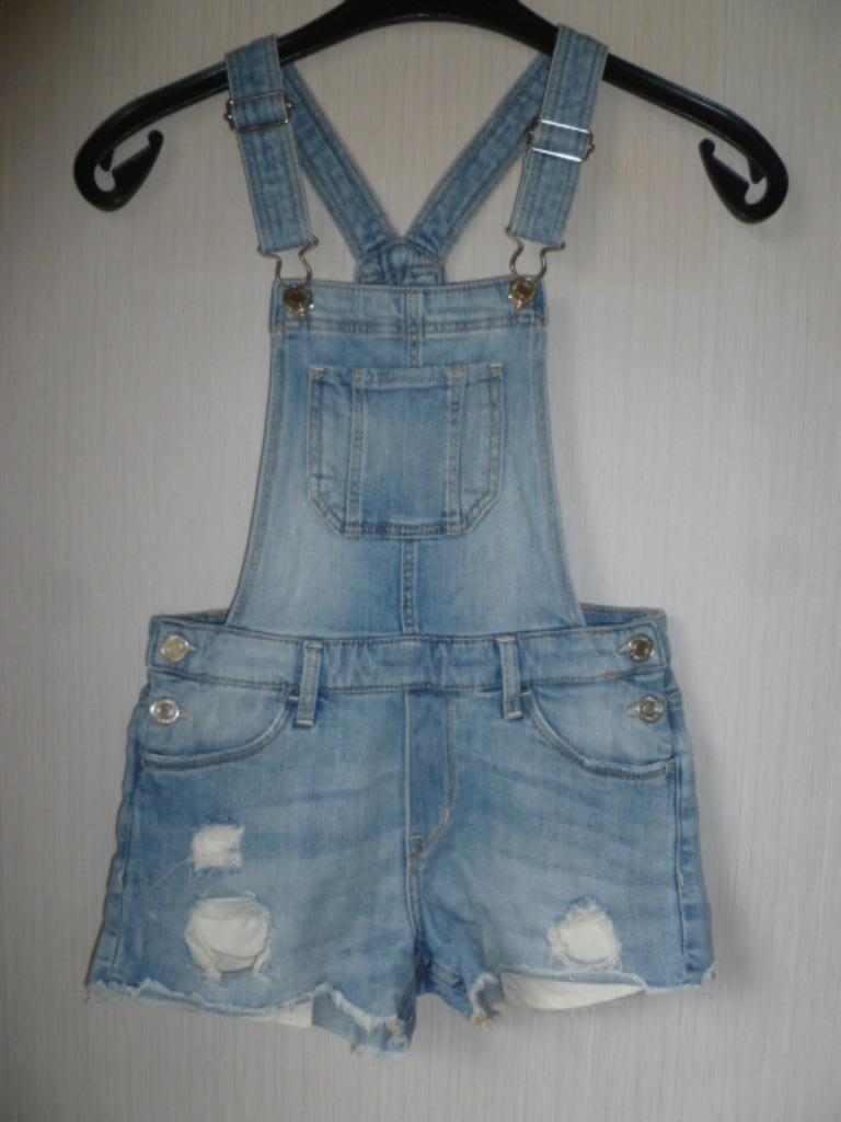 jeans denim salopette, meisje ,maat 134, Ophalen of Verzenden, Meisje