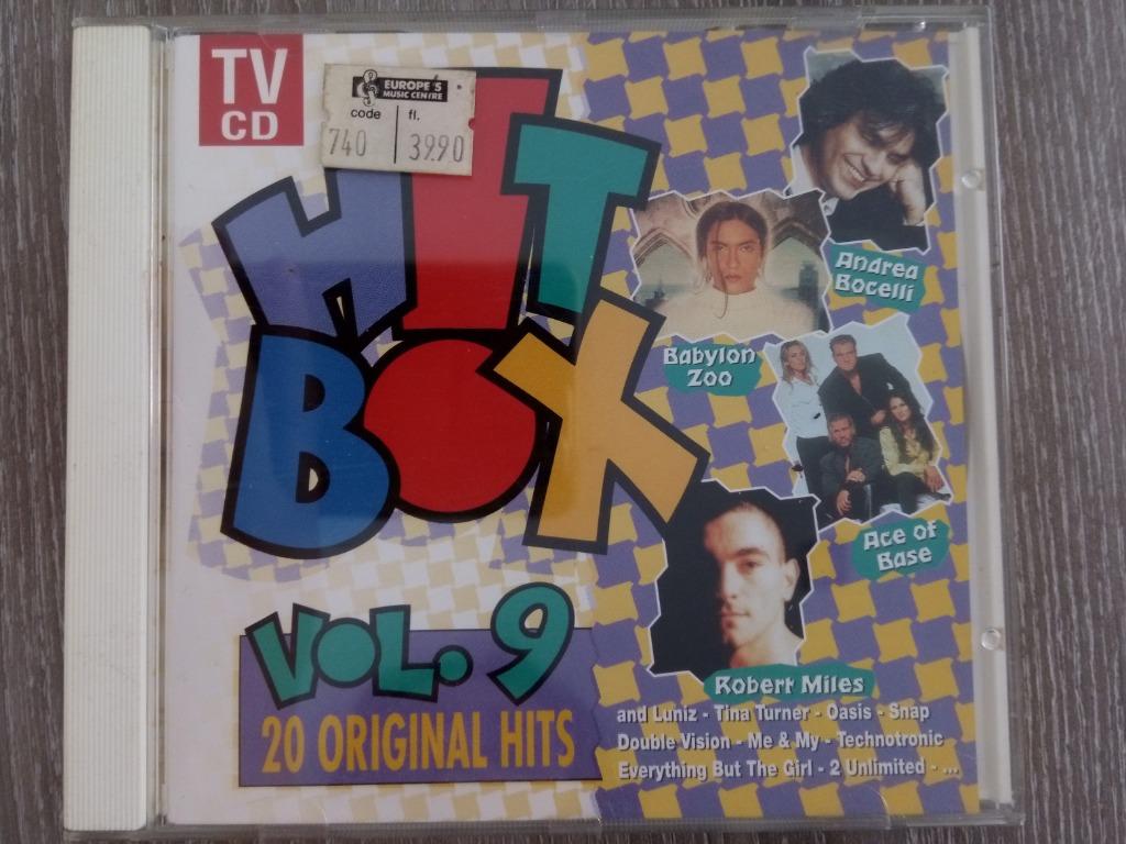 cd / Hitbox Vol. 9 - 20 original hits, Cd's en Dvd's, Ophalen of Verzenden, Gebruikt, Overige genres