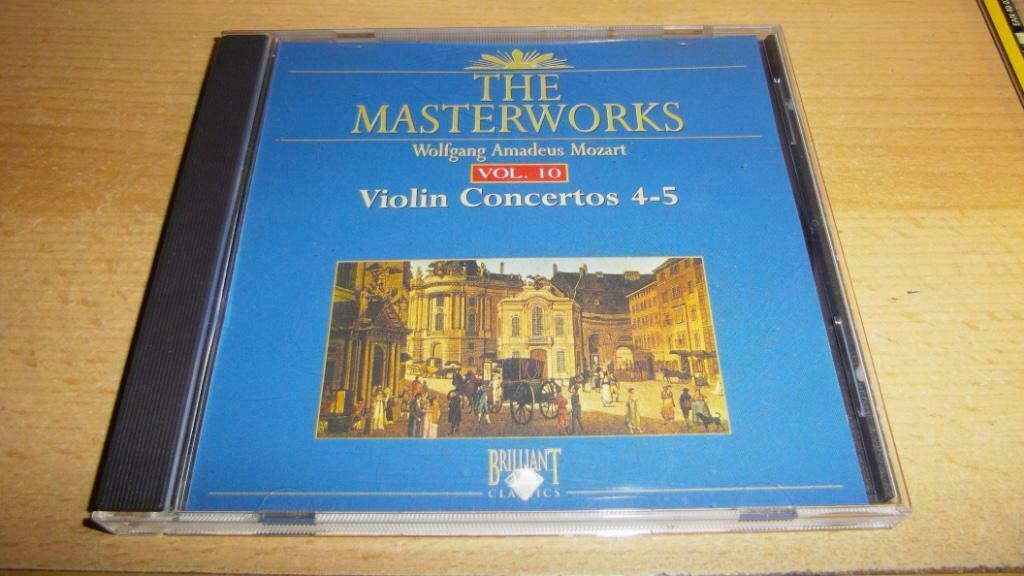 Wolfgang Amadeus Mozart - vol.10 - Concertos pour violon 4-5, Enlèvement ou Envoi, Comme neuf