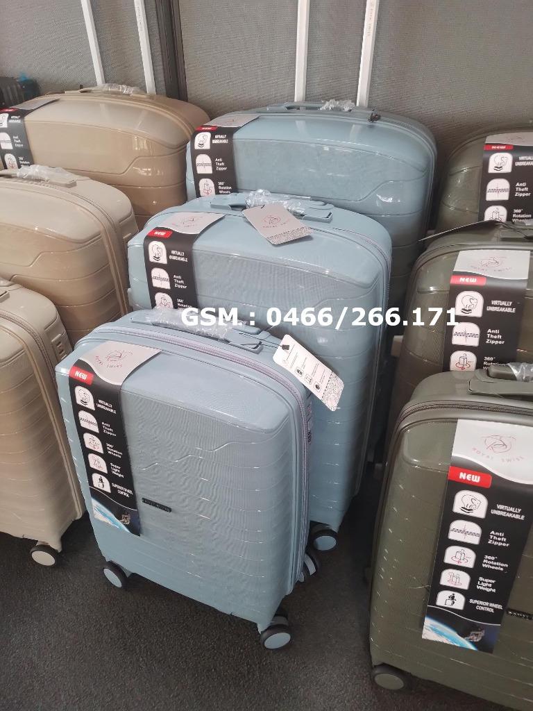Nouveau Model 2025 Set de 3 Valises, Neuf, Enlèvement ou Envoi, 70 cm ou plus, Plastique dur