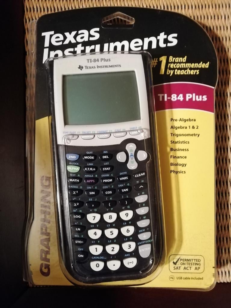 TI84 Plus Calculator Calculatrice, Calculatrices graphique, Comme neuf