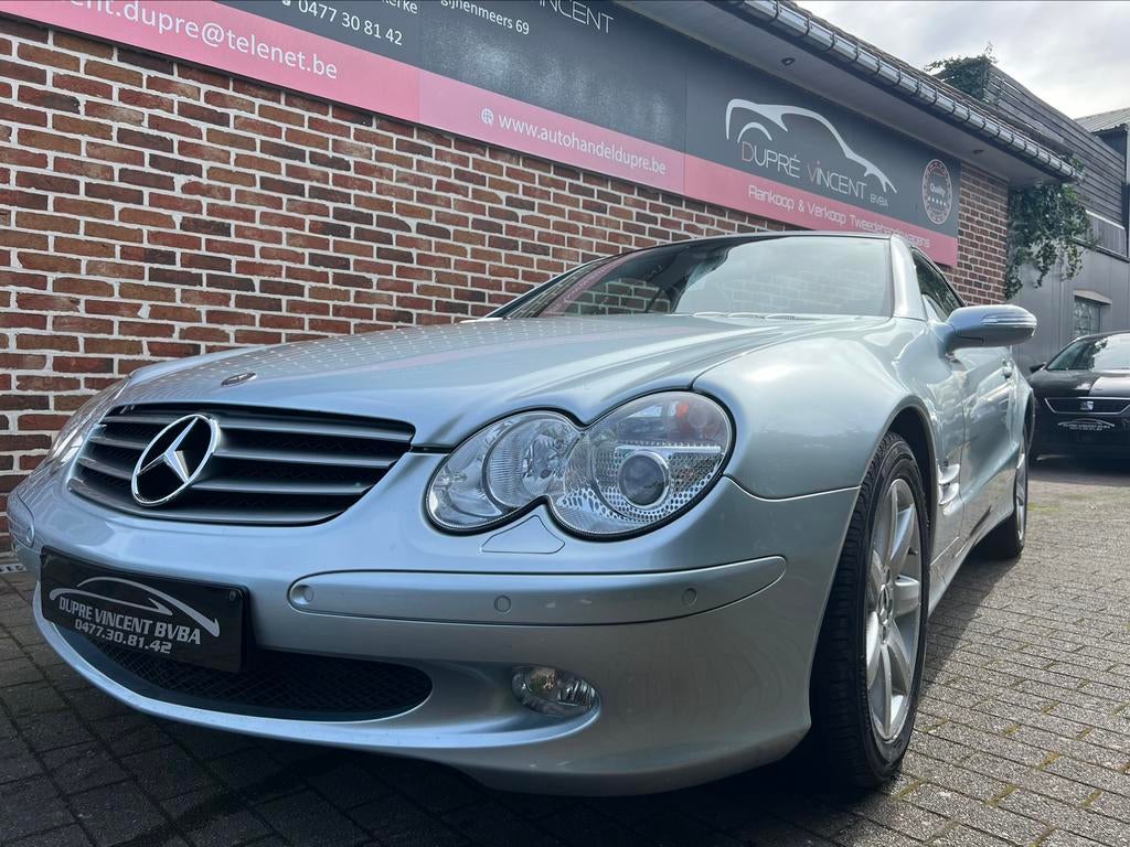 Mercedes-Benz SL 350 ***68000km***, Auto's, Automaat, Cabriolet, Leder, Bedrijf