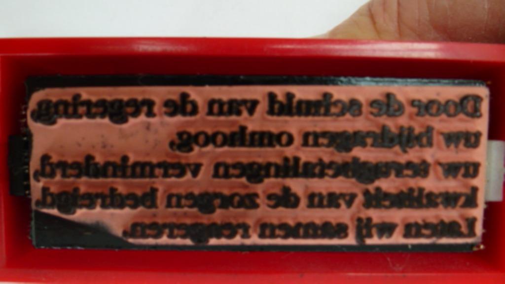 Stempel : door de schuld van de regering , uw bijdragen, Verzamelen, Ophalen of Verzenden, Gebruikt, Gebruiksvoorwerp