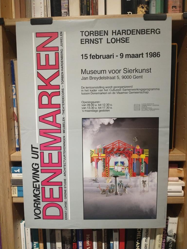 Vormgeving uit Denemarken 1986 affiche, Enlèvement ou Envoi, Utilisé