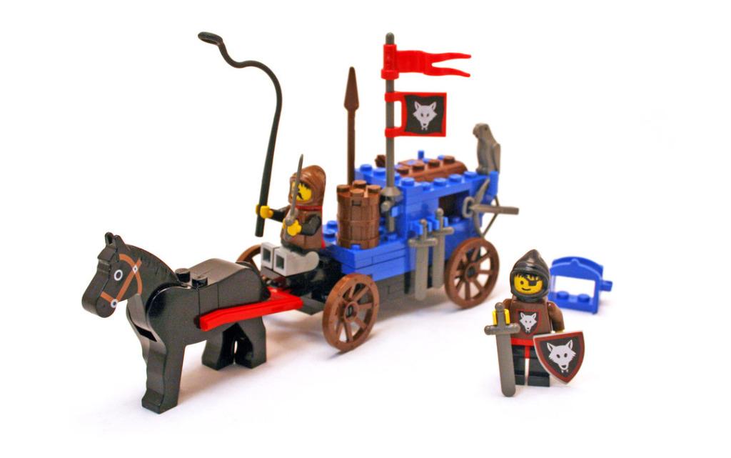LEGO 6038 castle Wolfpack Renegades kasteel forestmen, Ophalen of Verzenden, Zo goed als nieuw, Complete set, Lego