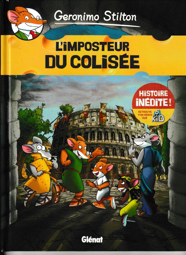 Strip : Geronimo Stilton - L'imposteur du colisée., Verzenden