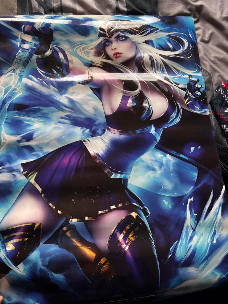 Poster ashe league of legends, Ophalen of Verzenden, Zo goed als nieuw