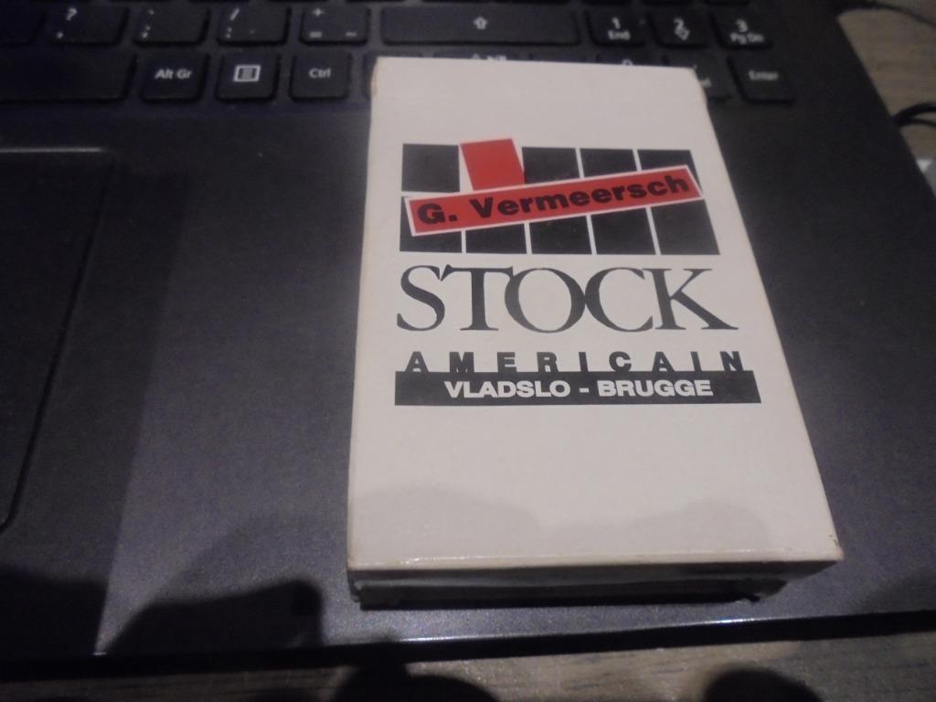 stock americain, Ophalen of Verzenden, Zo goed als nieuw, Speelkaart(en)