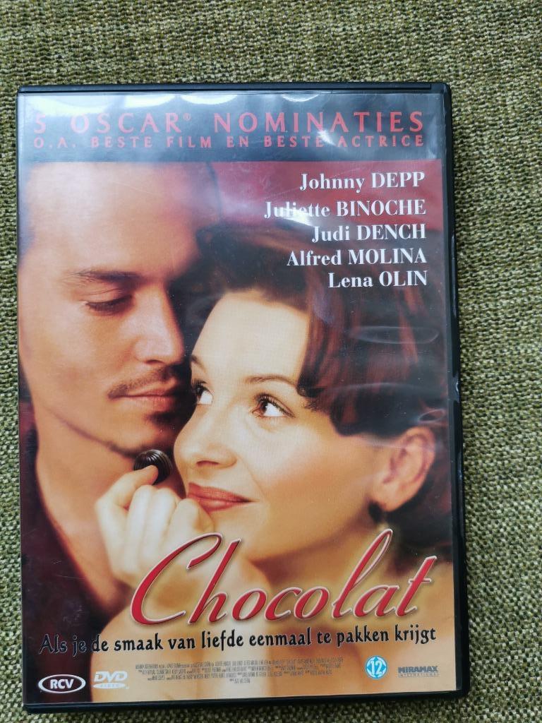 DVD Chocolat - DVD in perfecte staat., Vanaf 12 jaar, Ophalen of Verzenden, Zo goed als nieuw, Overige genres