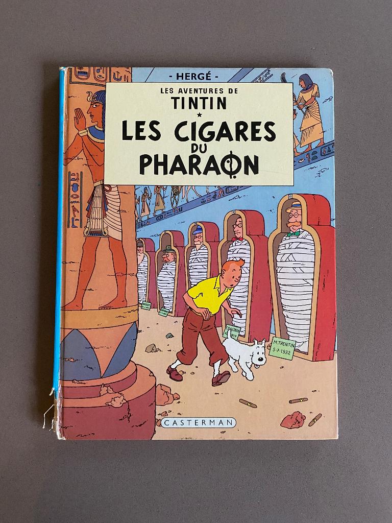 BD Tintin – Les cigares du pharaon - B39, Livres, BD, Utilisé, Une BD, Enlèvement ou Envoi