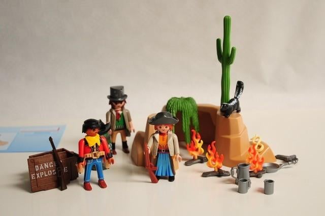 Playmobil bandieten schuilplaats, Ophalen, Zo goed als nieuw