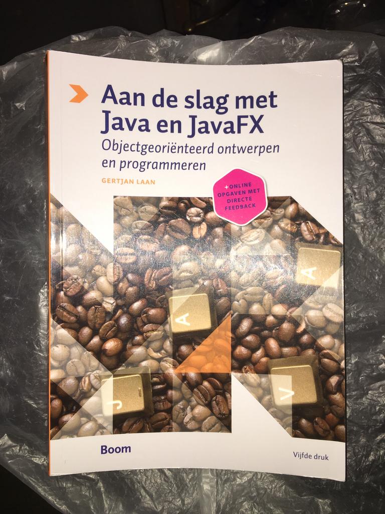 Aan de slag met Java en JavaFX, Boeken, Studieboeken en Cursussen, Ophalen, Zo goed als nieuw
