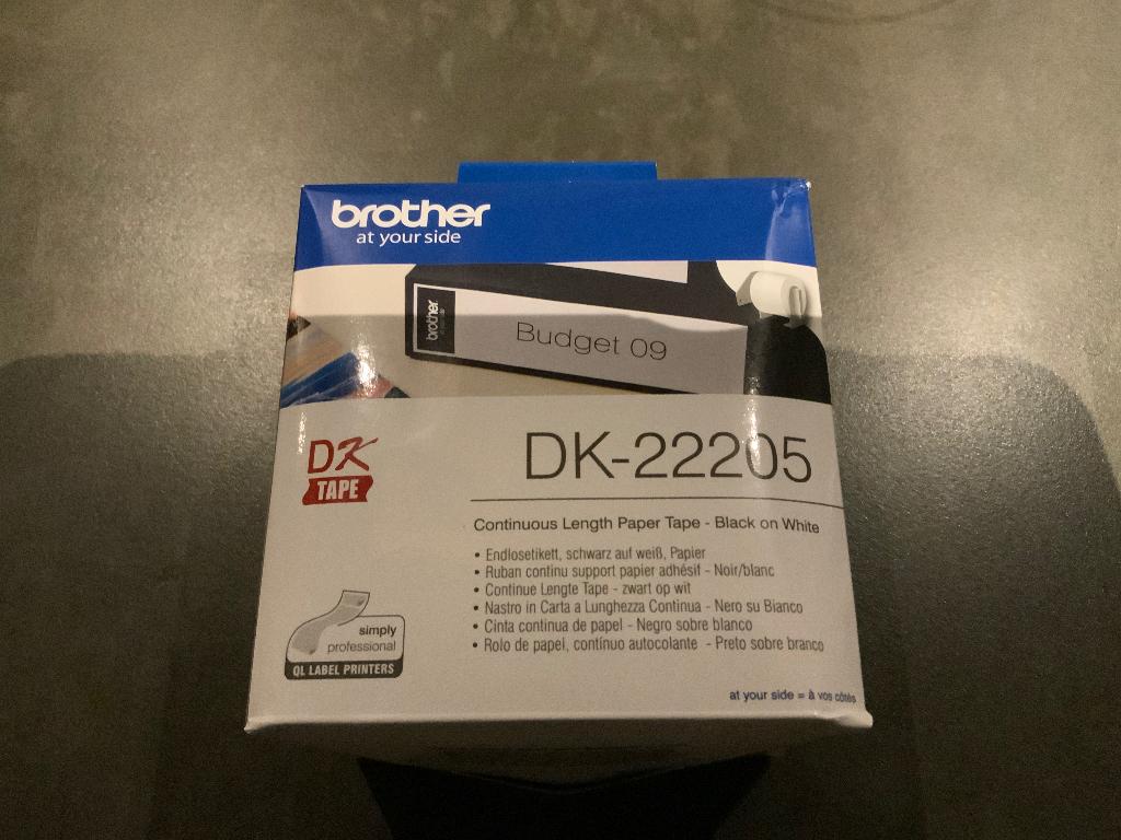 Brother DK-22205 gloednieuw verpakt, Ophalen, Nieuw, Printertape, Brother