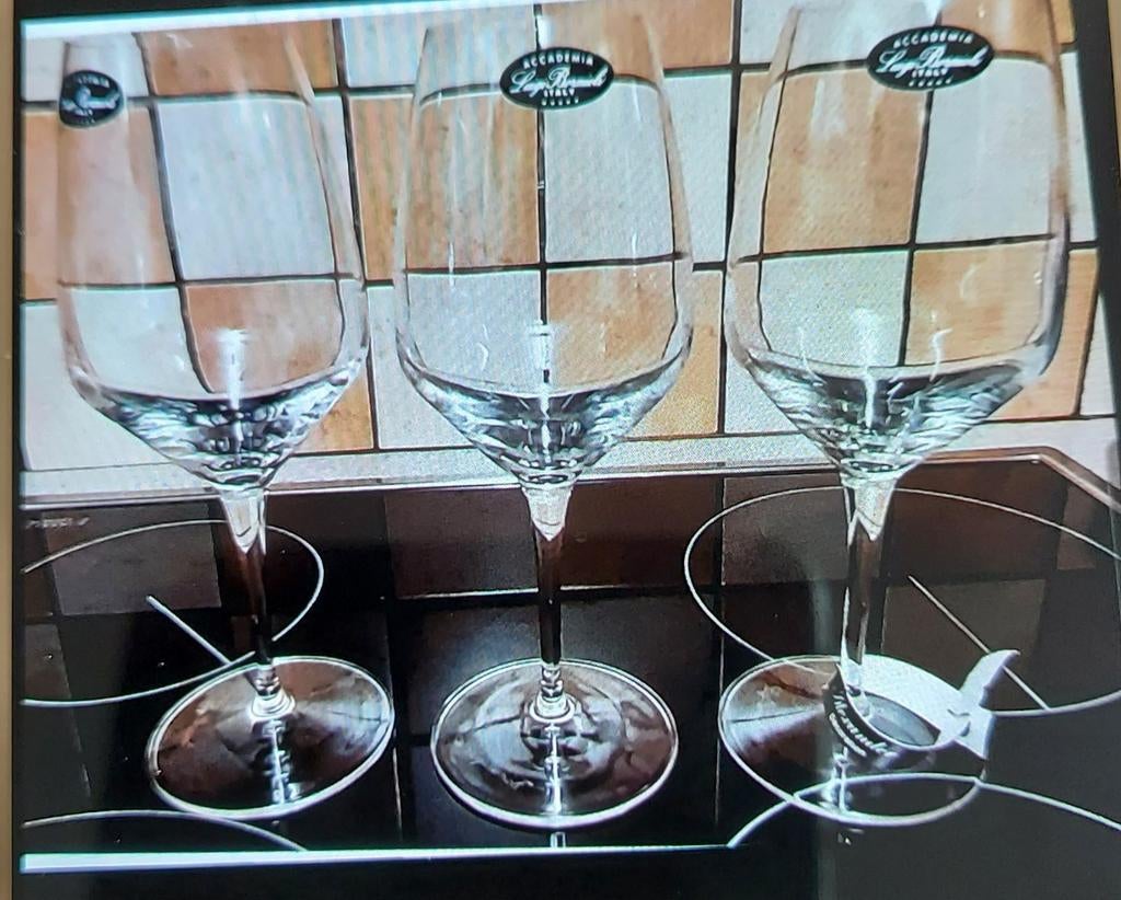 3 verres à vin rouge neuf LUIGI BORMIOLI, Enlèvement ou Envoi, Comme neuf