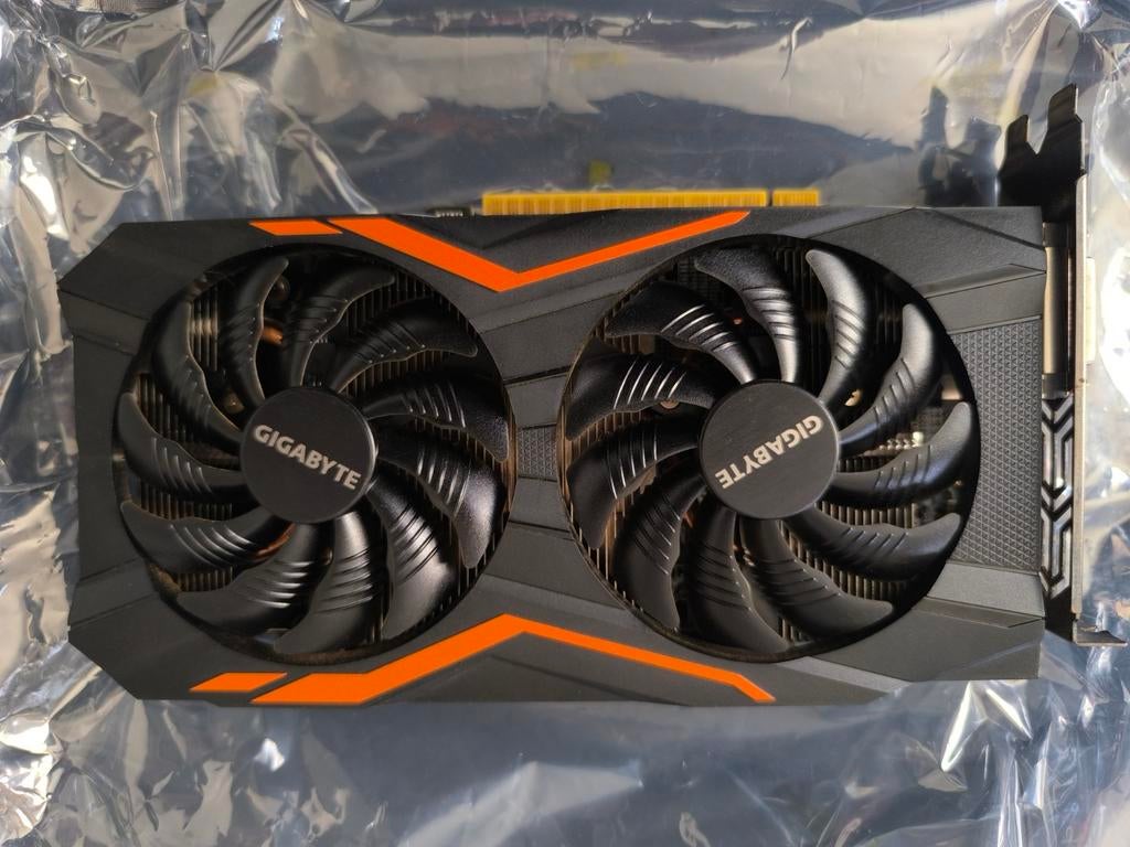 Gigabyte GeForce GTX 1050 Ti G1 Gaming 4G, Enlèvement, Utilisé, GDDR5, HDMI