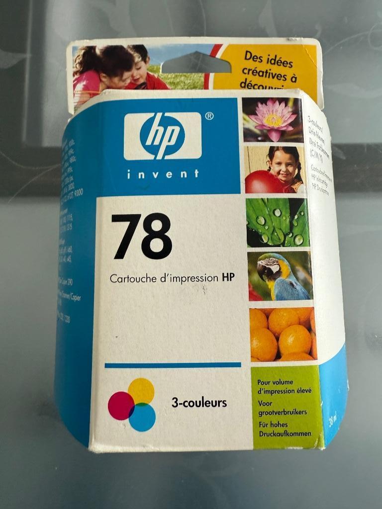 Nieuwe original 3-kleuren cartridge HP 78 gratis verzending, Ophalen of Verzenden, Nieuw, Cartridge, HP