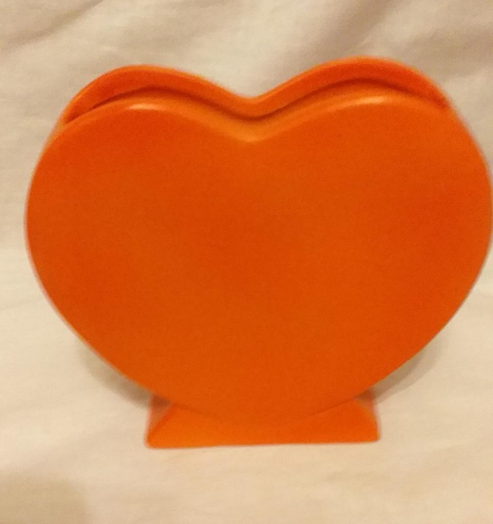 vase cœur orange, Enlèvement ou Envoi